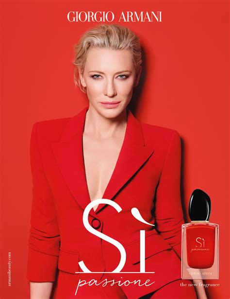 EXCLUSIVE: Cate Blanchett on Armani Perfume and .